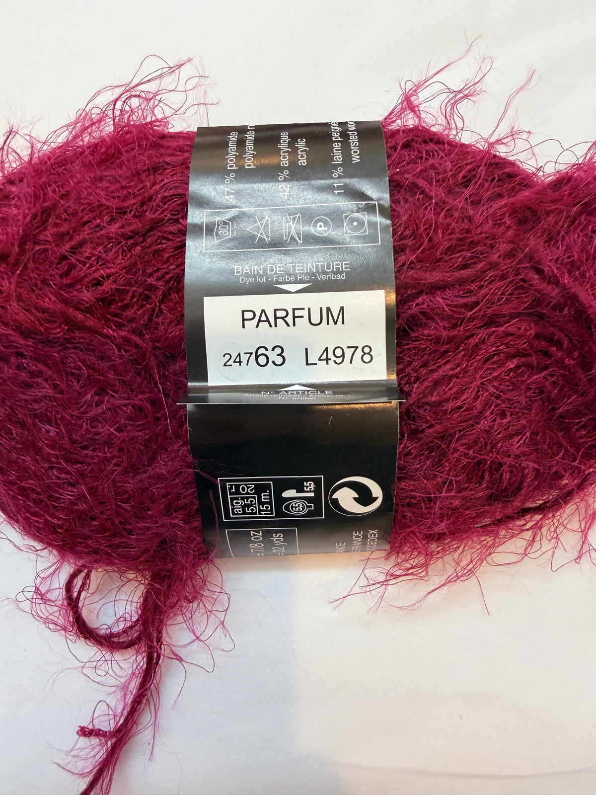 Yarn Bergere de France Plume Parfum x 2 ball