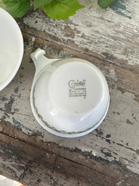 Corelle Ware sage stripe cups x 2