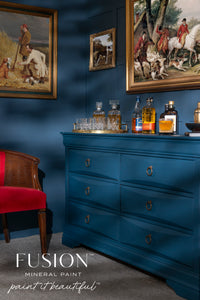 Willowbank blue Fusion Mineral Paint for furniture