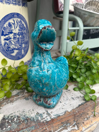 Solid Teal Duck