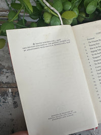 Wing Leader Vintage Book Red