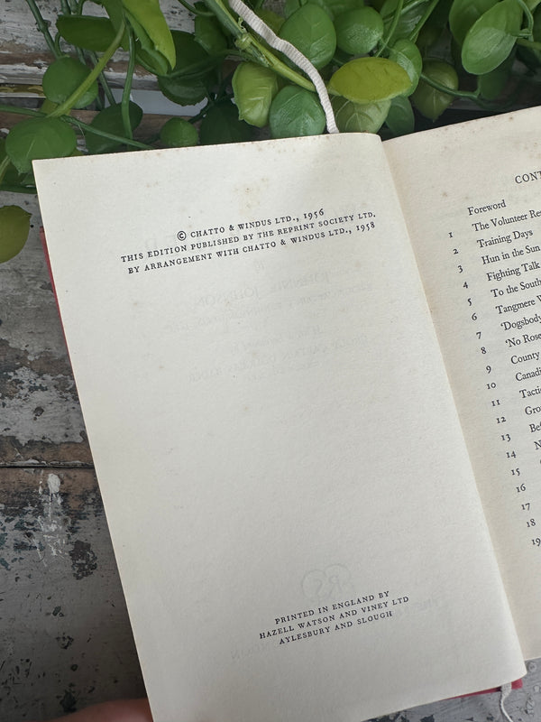 Wing Leader Vintage Book Red