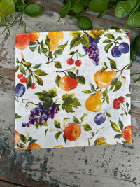 Fruit Napkin for Decoupage