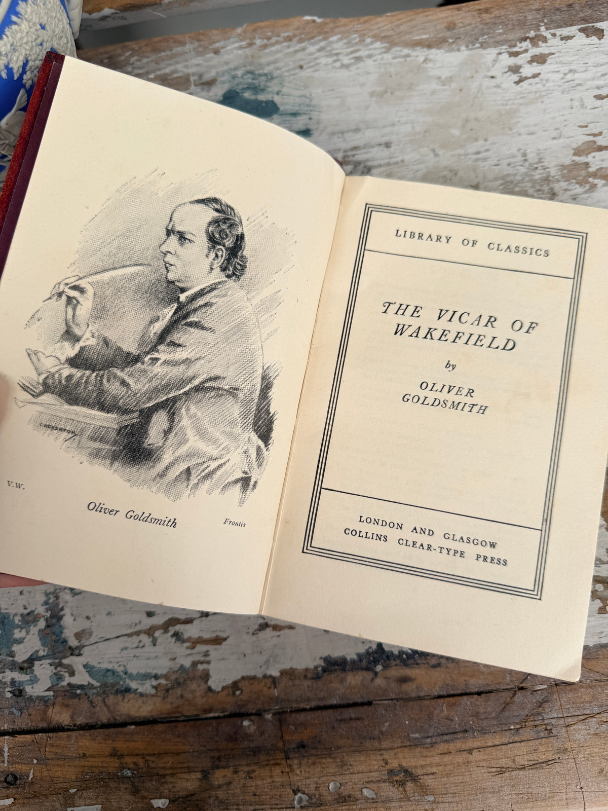 Life of Charles Dickens Vintage Green book
