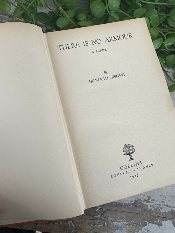 There is No Amour Vintage Book brown