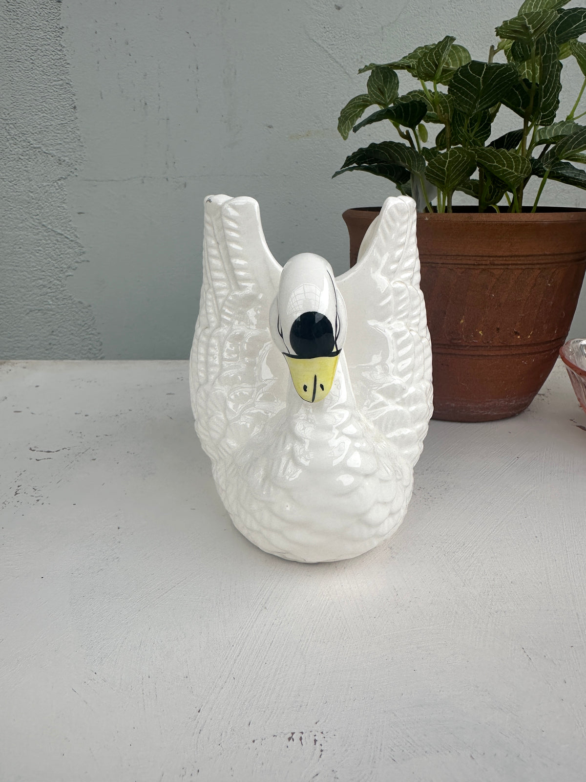 Ceramic Swan