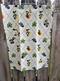 Tea towel Fig & Pear Trellis Michel design works