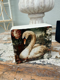 Swan Art Block- choose your design