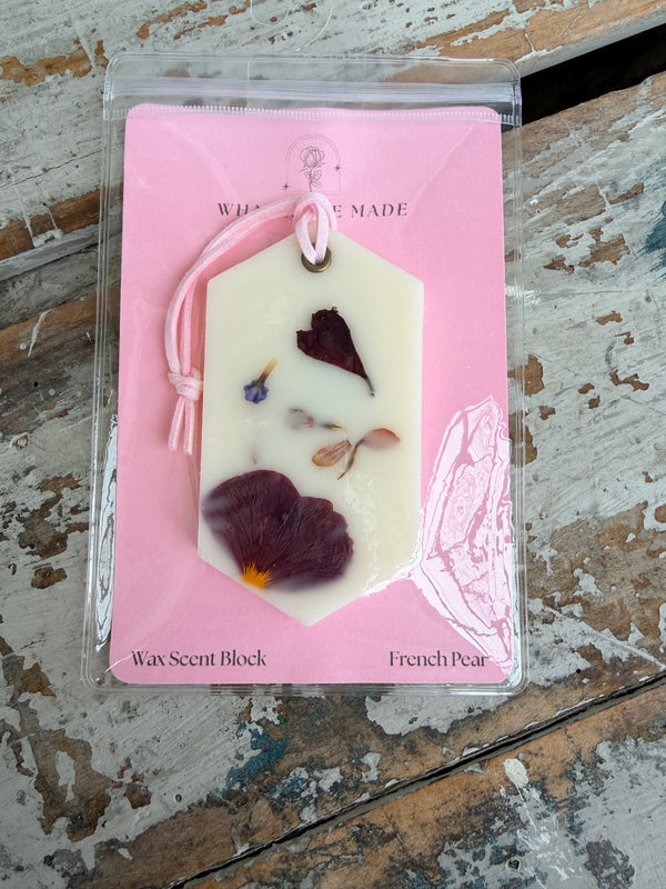 Wax Scent Block hanging French Pear