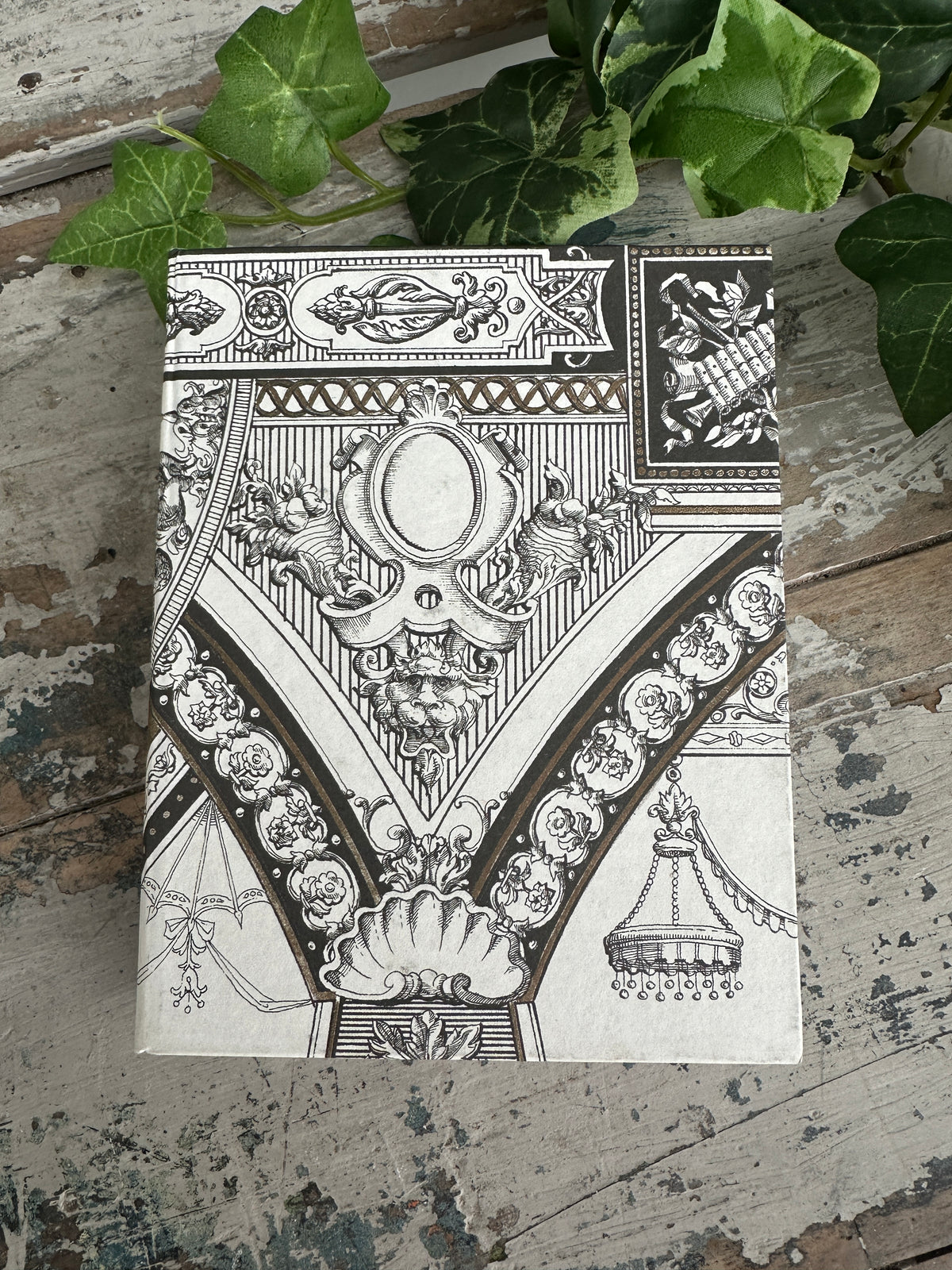 Decorative with intricate patterns on Jotter Pad Grecian Architecture
