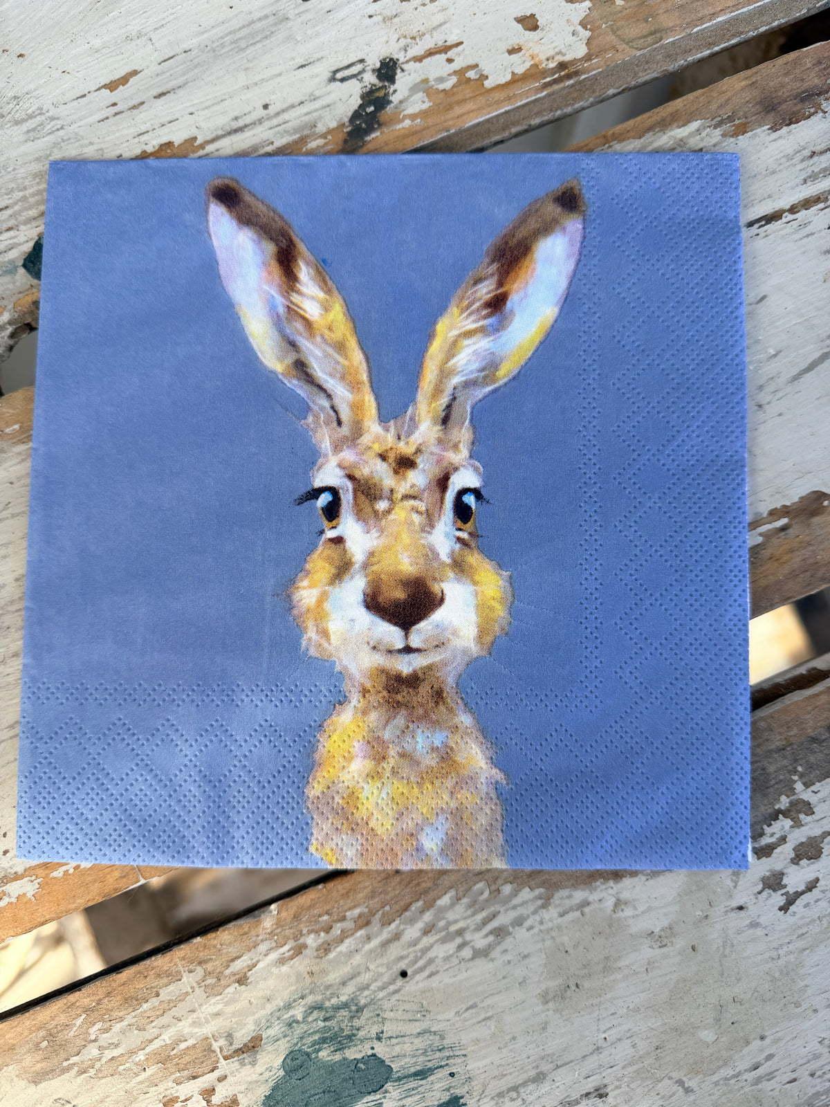 Buster Rabbit Napkin for Decoupage