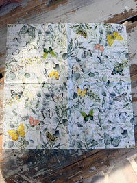 Pastel Butterflies Napkin for Decoupage