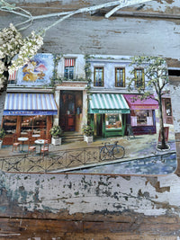 French Shop Scenes place mats sold individually