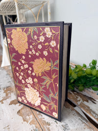 Book Box Gilded Floral