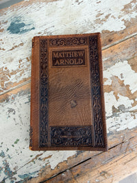 The Poems of Matthew Arnold Vintage Brown book
