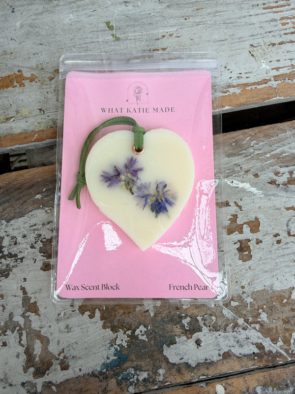 Wax Scent Block hanging French Pear