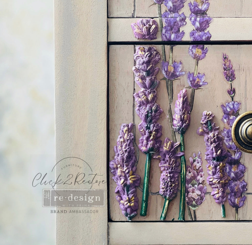 Lavender Harvest Mould by Redesign with Prima