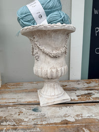 Large painted decorative Urn - please COLLECT from store