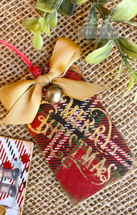 Santa's Helper Tags Stamp by Redesign with Prima