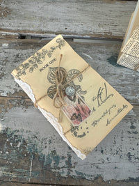 Fleur di Lis book stack