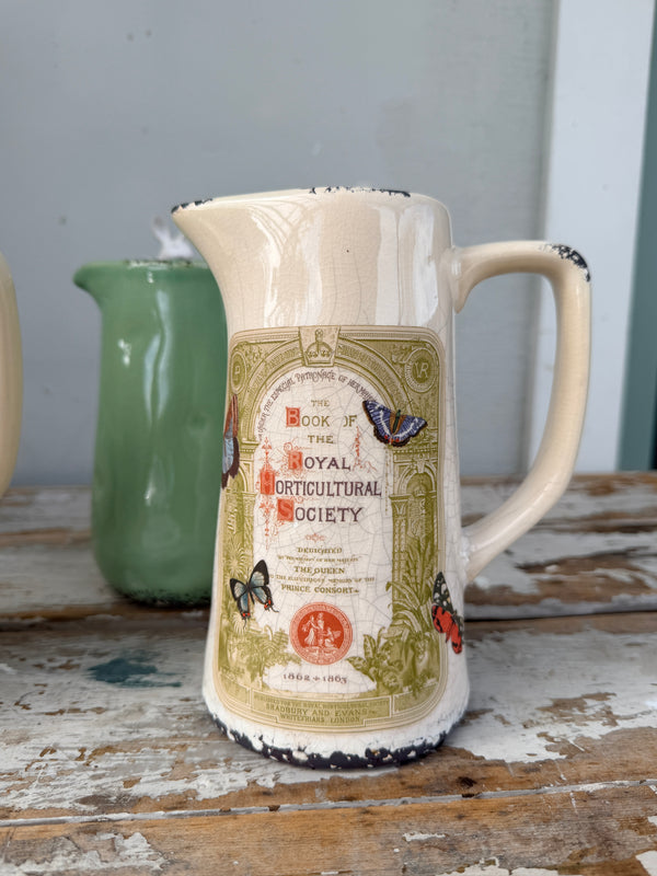 Norwood Jug Cream small Horticultural Society
