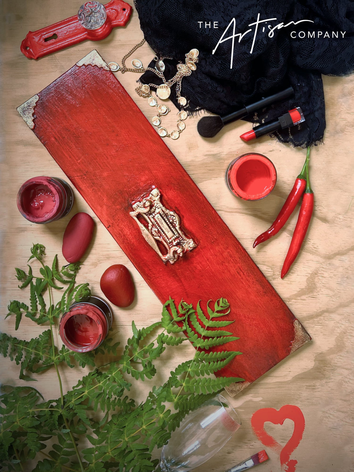 Ruby Glass Premium Chalk Paint