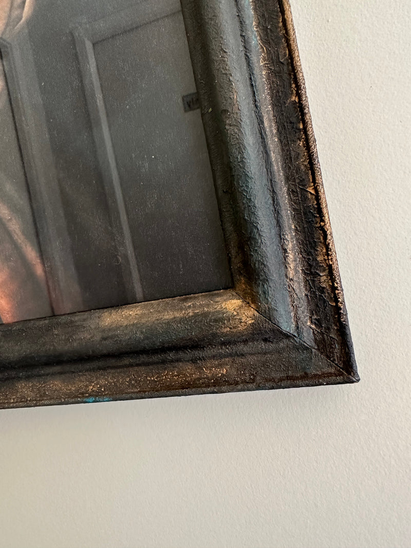 Renaissance Woman in Bespoke matching frame - has glass