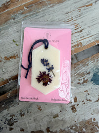Wax Scent Block hanging Bulgarian Rose