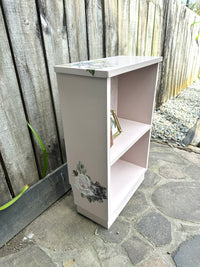 Small Bookcase Shelf unit in Grassmere & Florals