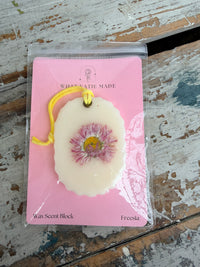 Wax Scent Block hanging Freesia