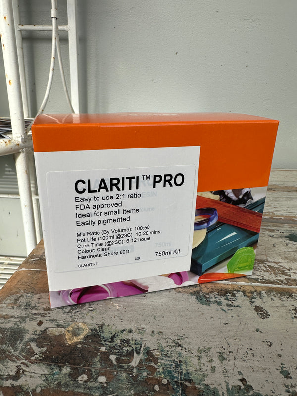 Clariri Pro Resin CLEAR 100:50 950g -  Long set to use in moulds