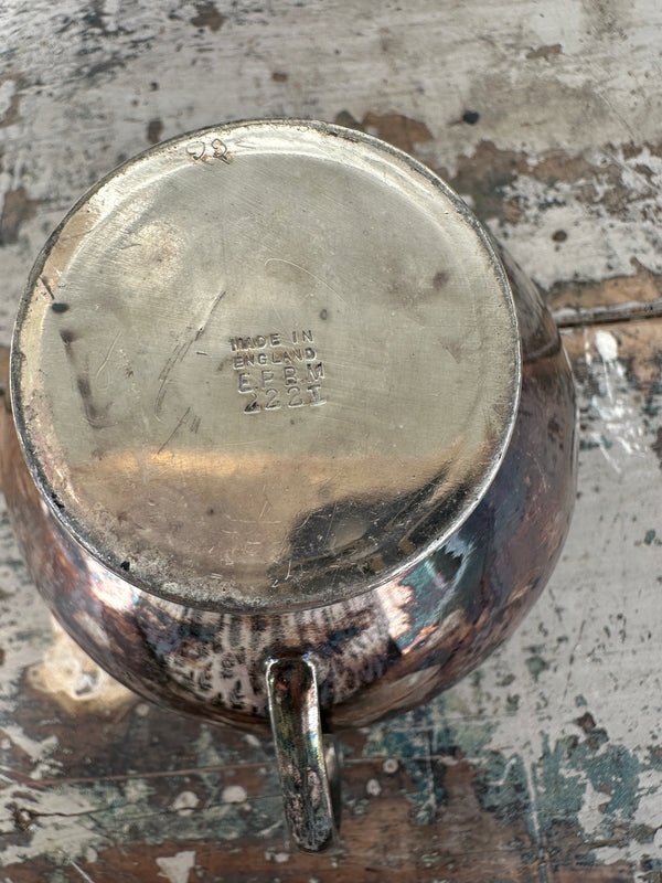 Silver milk jug EPBM English