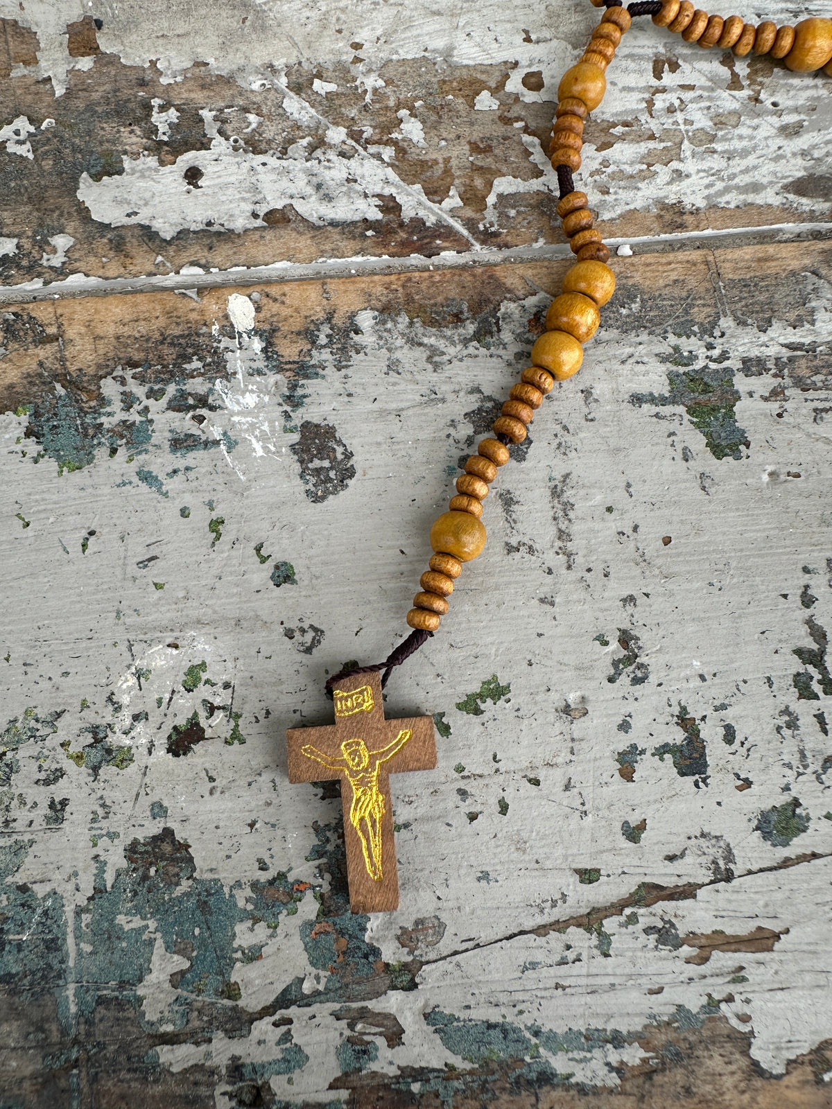 Vintage Rosary Wooden