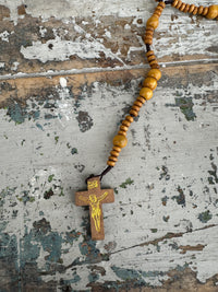 Vintage Rosary Wooden
