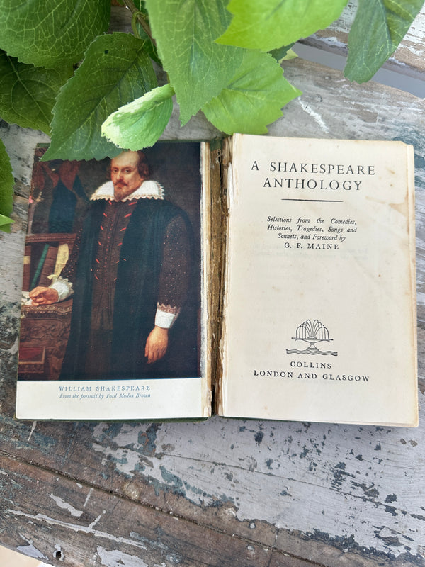Vintage Book A Shakespeare Anthology