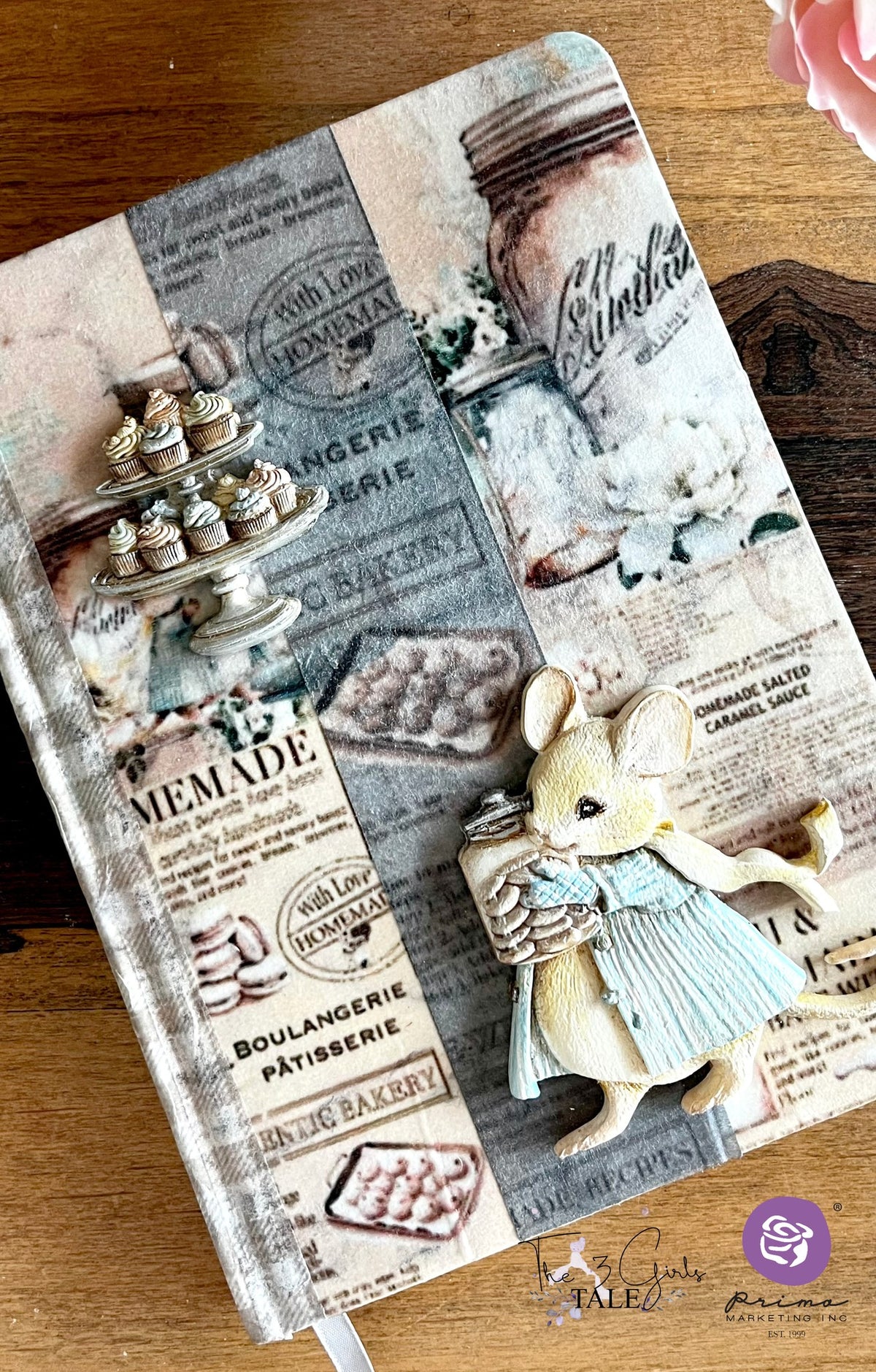 The Home Baker Collection Mulberry Tissue Paper for Decoupage A4 3 sheets