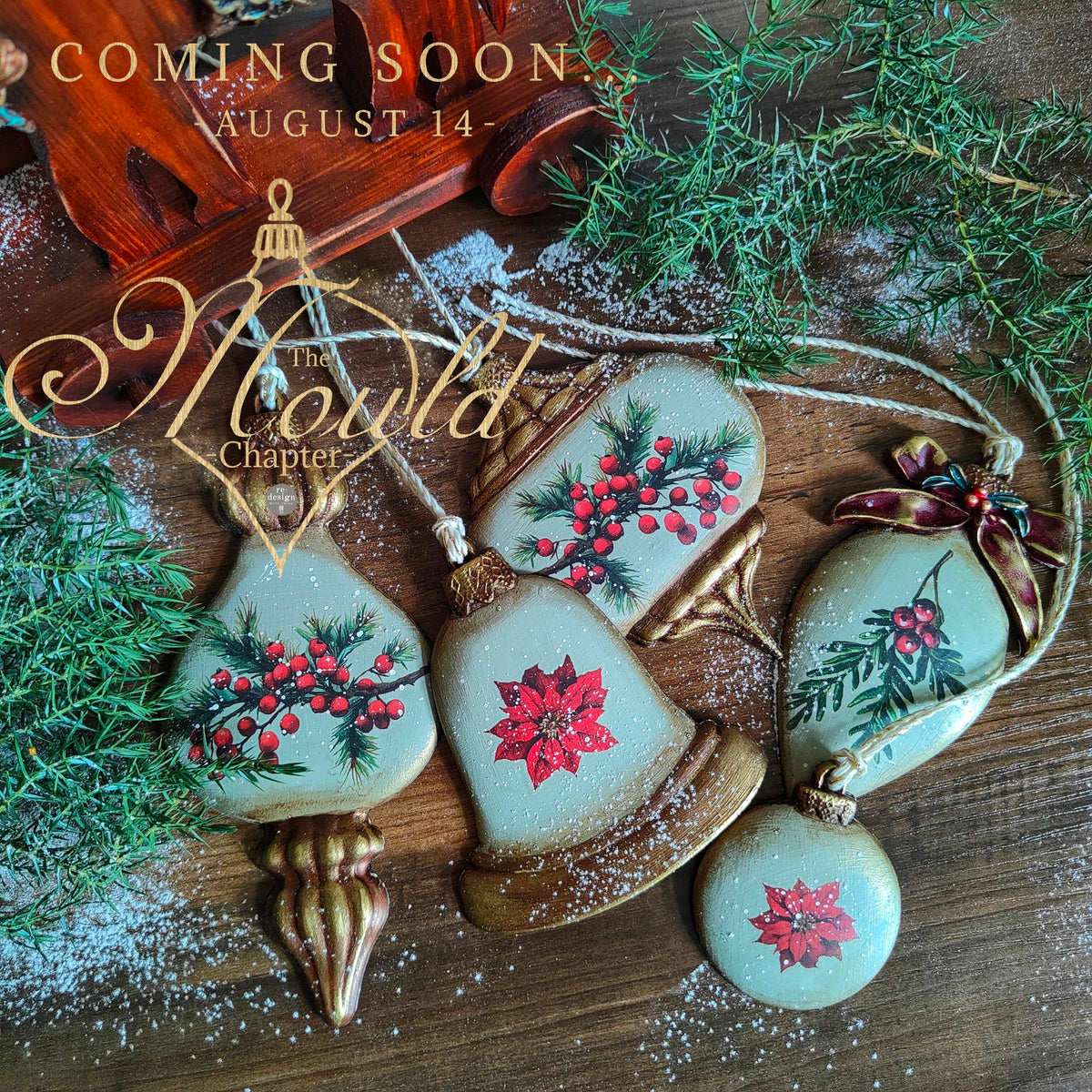 PRE ORDER Bright Baubles Mould by Redesign with Prima MORE COMING