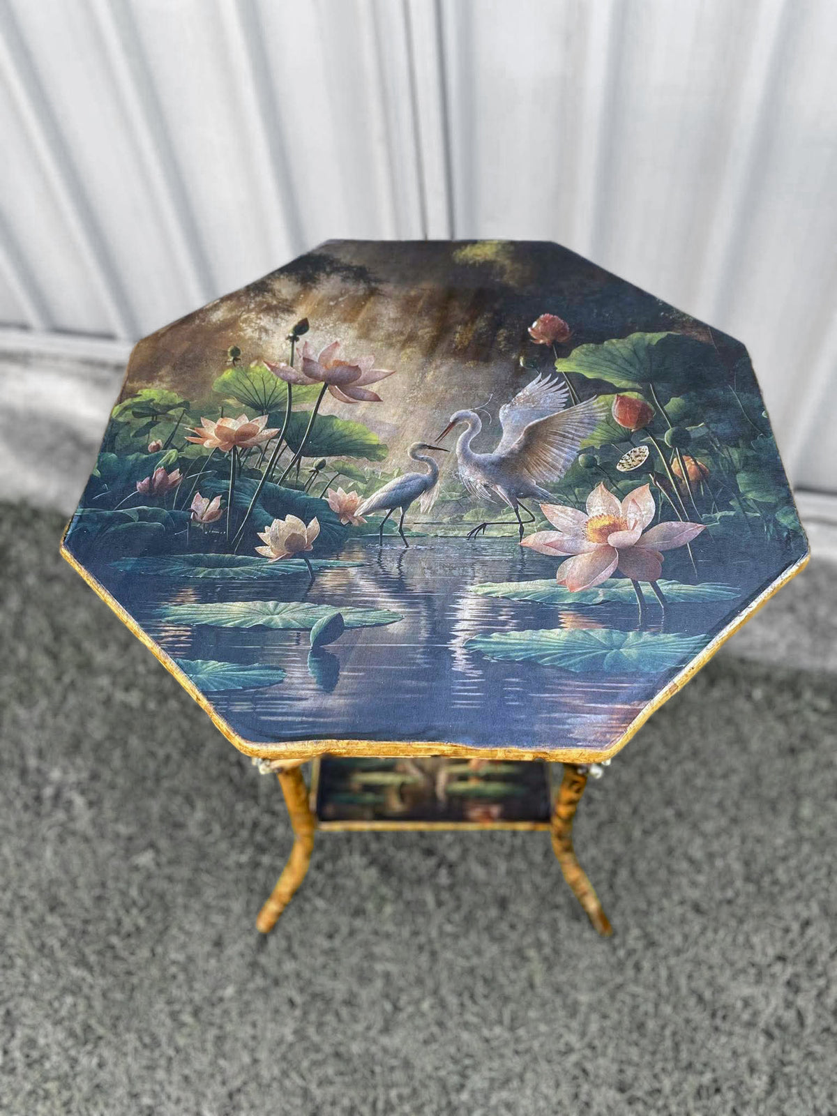 Lotus Serenade Mulberry Decoupage Paper | Paint Me Vintage