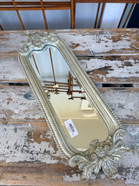 Silver tone Filigree Mirror / tray MUST COLLECT