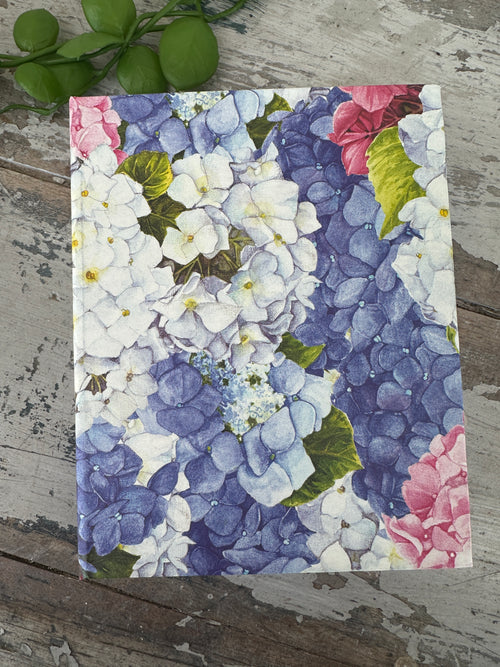 Jotter Pad Classic Hydrangeas