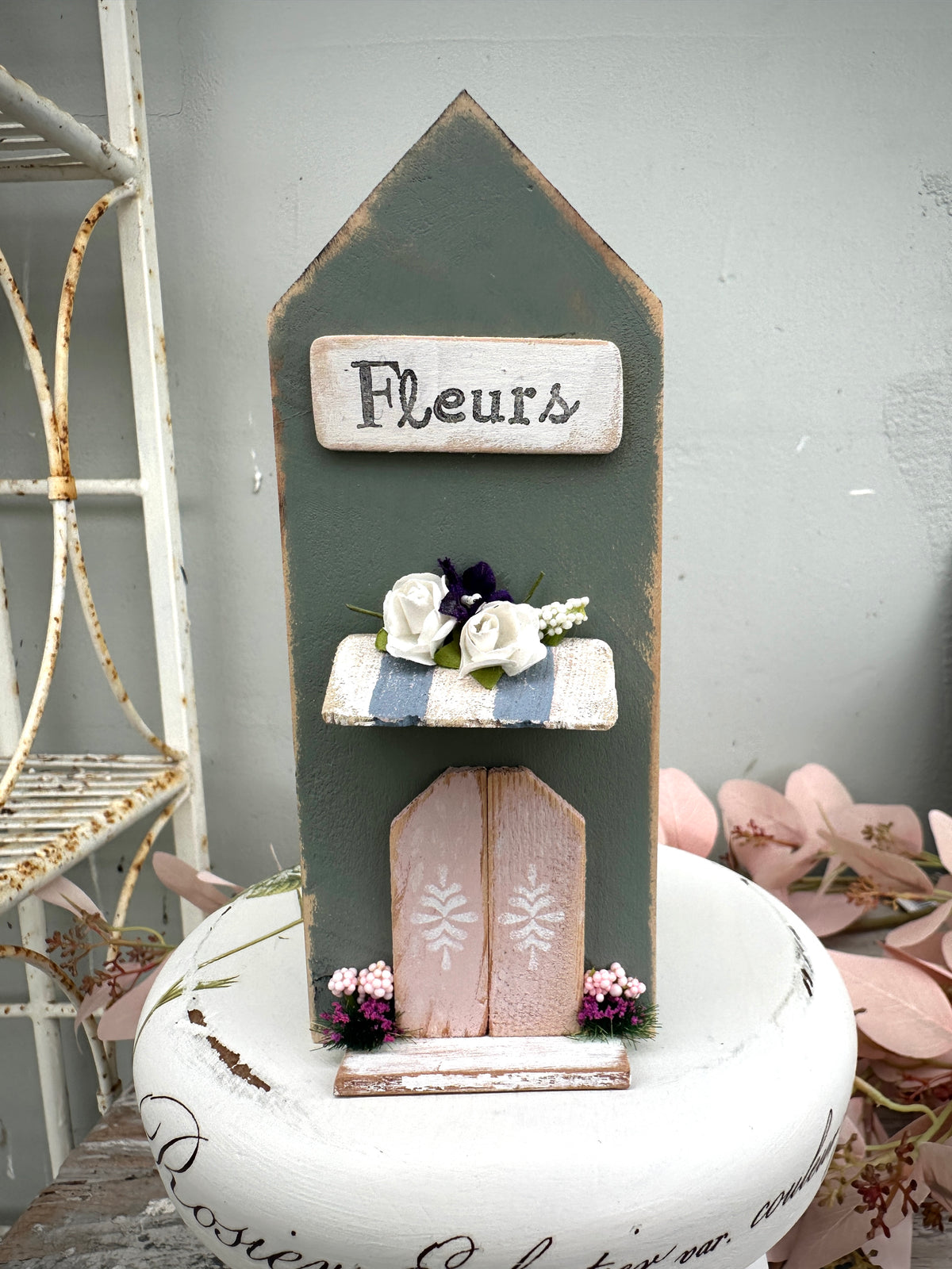 Handmade Houses Green series Fleurs