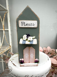 Handmade Houses Green series Fleurs