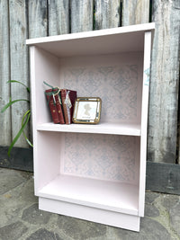 Small Bookcase Shelf unit in Grassmere & Florals