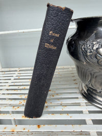 Poems of Whittier Vintage Black book