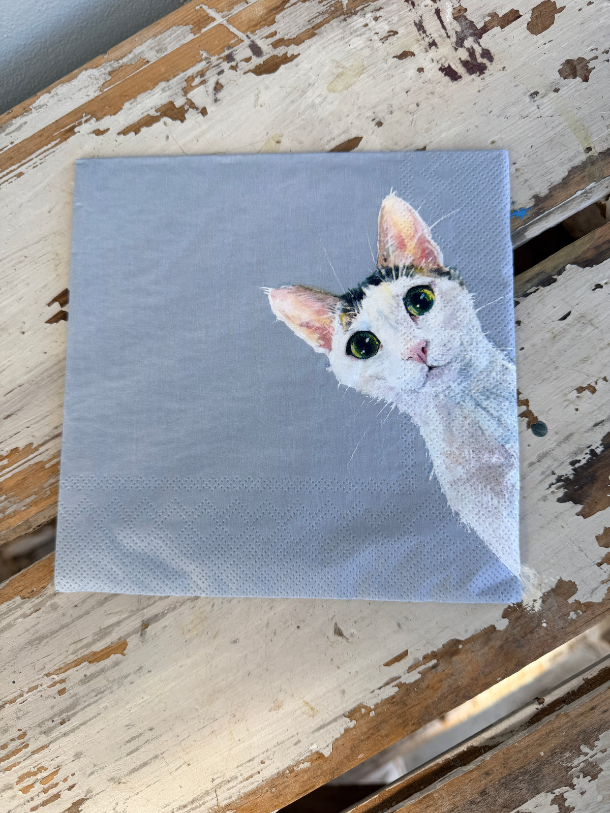 Stella Cat Napkin for Decoupage