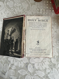 Holy Bible Book red small
