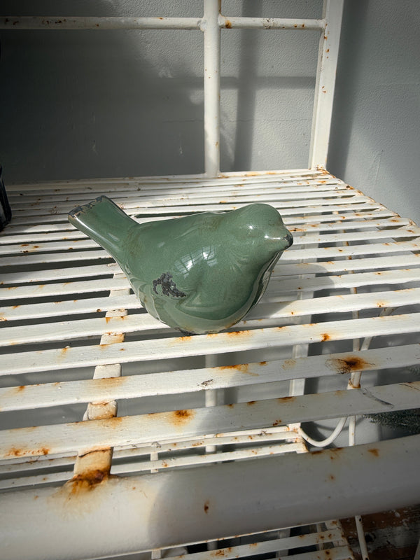 Ceramic Bird Sage small
