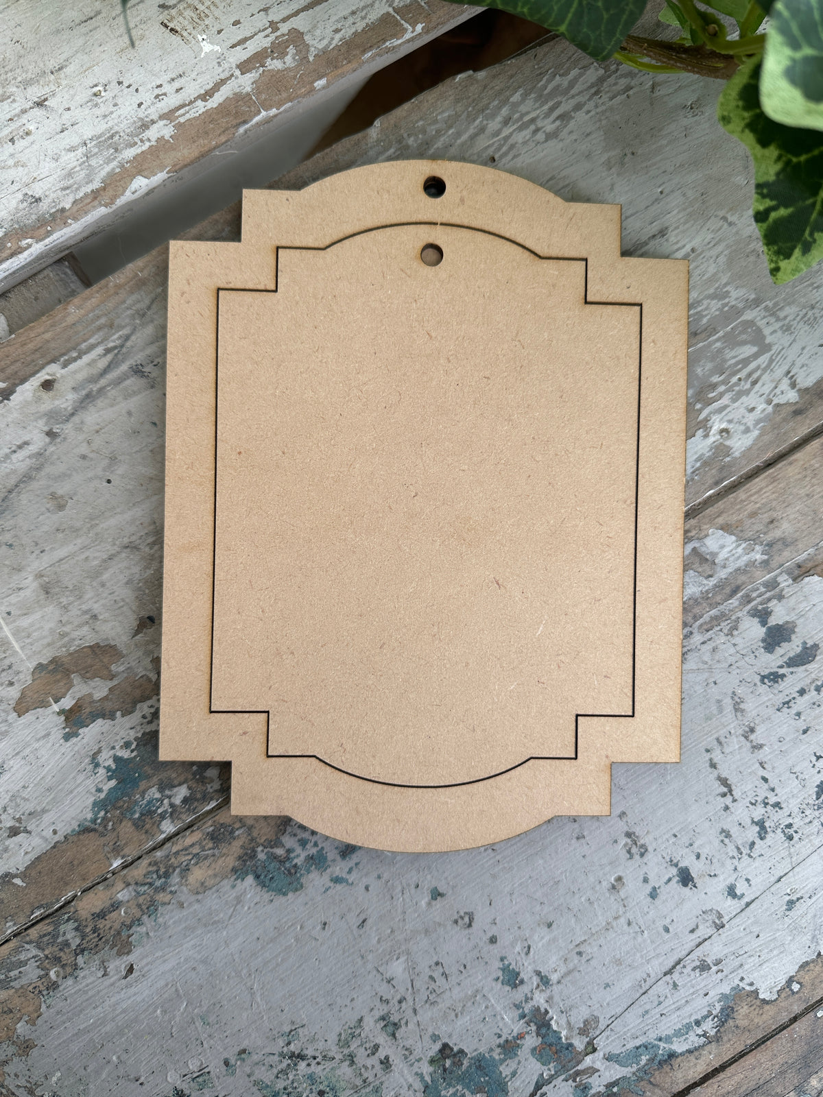 Elegant Frame 3 piece set Blank MDF shape 18cm