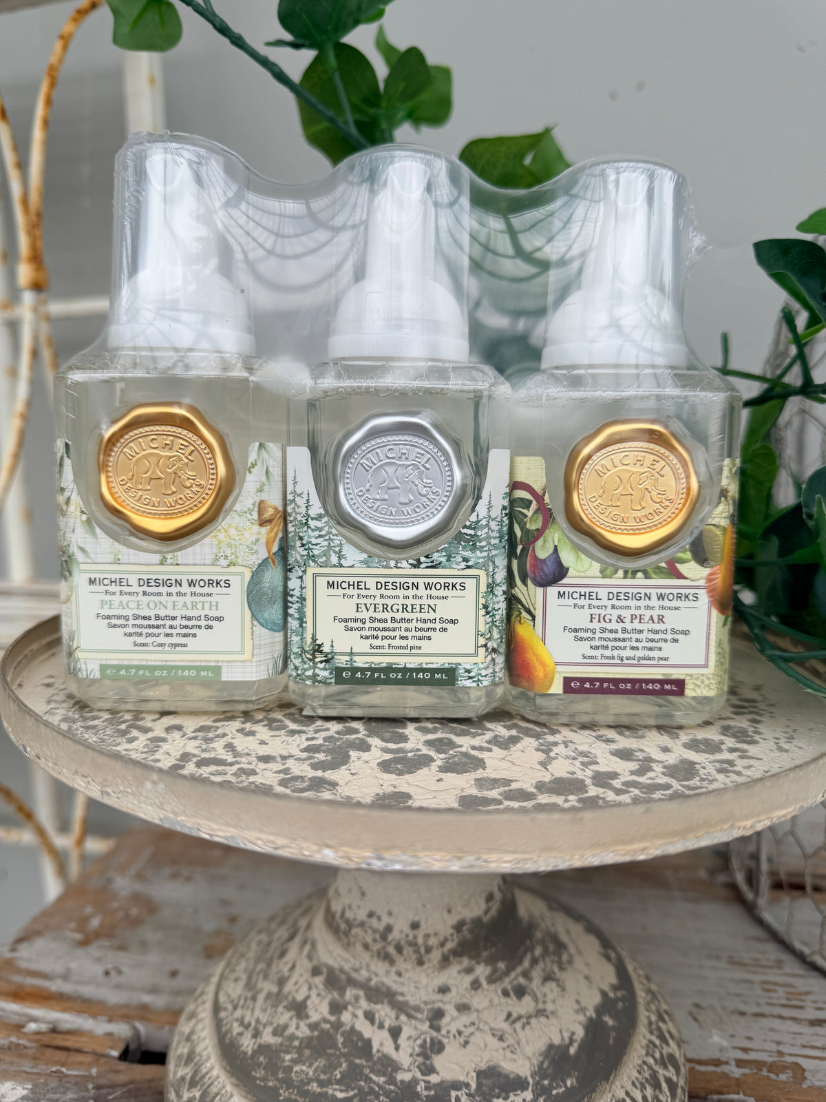 Seasons Greetings Mini Foaming Soap Set Seaside by Michel Design Works