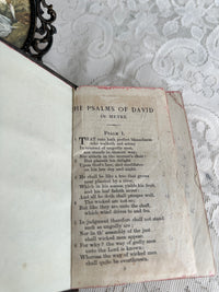 Psalms of David small black Vintage book